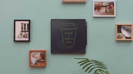 "Boogie Board"'s first wall-mounted model --Smooth writing electronic memo pad