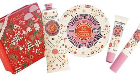 L'Occitane "Floral Cotton Shea" Holiday Collection 3rd! Flower scented body cream and nail oil