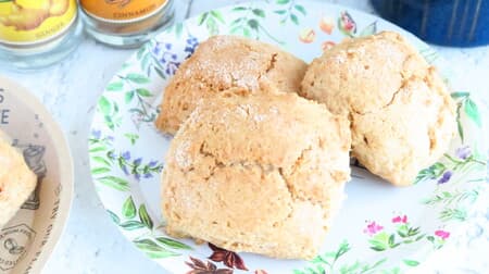 Cinnamon & Ginger Scone Recipe --Easy with pancake mix! Aroma-rich and mellow taste