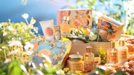 Savon "Citrus Blossom Collection" A gorgeous shiny citrus scent! Shower oil and body scrub