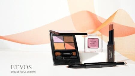 ETVOS "2022SS Collection" "Mineral Classy Shadow Blossom Shower" "Mineral Eye Balm Rose Soda" etc.