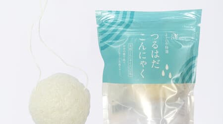Yojiya "Tsuruha Da Konnyaku" released --Facial cleansing sponge made from 100% natural konnyaku, no preservatives used