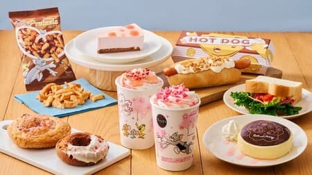 Tully's Coffee x Tom & Jerry Collaboration Vol. 3 -- Cherry Blossom-Scented Drinks, Food, and Cute Gadgets