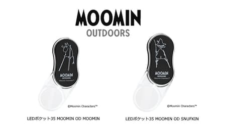 Moomin Snufkin-patterned Loupe from Vixen -- Convenient to carry around! 3.5x for easy viewing of fine print