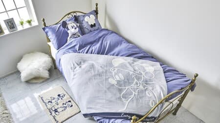 Cute bedding from the Disney Store -- Mickey & Minnie duvet covers, blankets, etc.