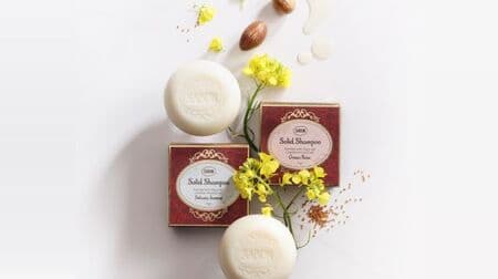 Savon "Solid Shampoo" - gentle on the environment and hair! Delicate Jasmine and Green Rose fragrances