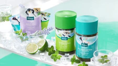 Kneipp Bath Salts" Lime Mint, Super Mint and Lavender Mint scents! Refreshing summer bath time