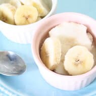 バナナケーキ・バナナチーズケーキ・バナナアイス -- バナナのスイーツレシピ3つ ポリ袋や玉子焼き器で簡単