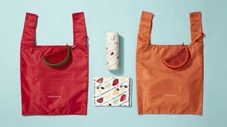 Tully's x Casselini "Fruit Pouch & ECO Bag (Watermelon)", "One Push Stainless Bottle (Fruit)