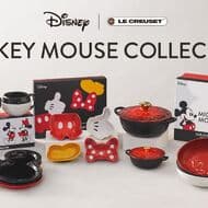 ル・クルーゼ「ミッキーマウス コレクション」赤と黒のスタイリッシュなデザイン！マルミットやマグなど