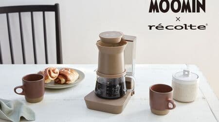 LECOLT "Rain Drip Coffee Maker Moomin" 2-way specification that can also be used as a dripper.