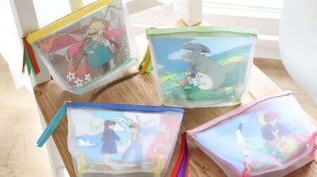 Summery sun catchers, embroidery mesh pouches, and handkerchiefs from the "Wind Path Series" by Donguri Republic!