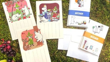 Post Office "Moomin Seasonal Iyo Washi Goods Autumn" Postcards & Mini Letter Sets! Designed for the month, art appreciation, reading, etc.