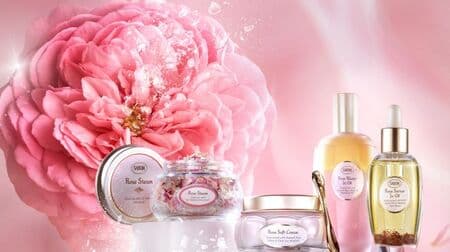 SABON "Rose Face Care Line" "Rose Steam" "Rose Water in Oil" "Rose Serum in Oil" "Rose Soft Cream
