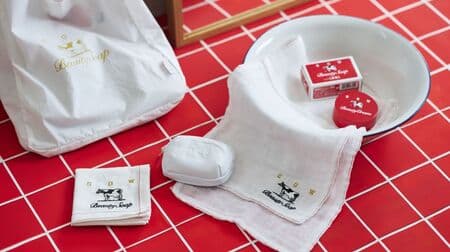 Nakagawa Masashichi Shoten and Milk Soap "Cow Brand Red Box Collaboration Kayaori Body Towel in Kaya Bag" etc.!