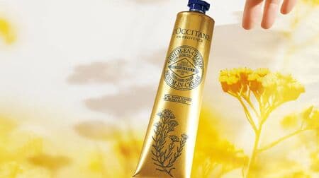L'Occitane "Shea Immortelle Serum Hand Cream" Re-launched with New Packaging! Softens and moisturizes hand skin