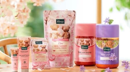 Kneipp "Message Series" cherry and violet scented bath and hand cream!