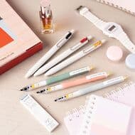Mitsubishi Pencil Twin-U "All-in-one BOX" Unified Writing Set! Includes mechanical pencil, ballpoint pen and refills
