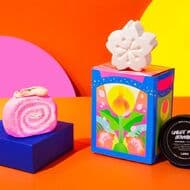 LUSH Spring Collection "Brilliant Gift", "Hanami Bubble Bar", "Spring Time Blooming Not Wrap".