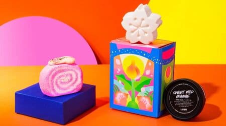 LUSH Spring Collection "Brilliant Gift", "Hanami Bubble Bar", "Spring Time Blooming Not Wrap".