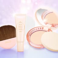 Paradoo "Powdery Foundation ex" Limited Edition Set with Brush, includes foundation brush & UV primer! Seven Quantity Limited