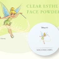 MACCHIALABEL "Face Powder Case Disney Limited Design" with a line drawing touch of Tinker Bell is cute for adults! The case creates a sense of transparency with luster.