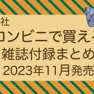【2023年11月】セブン・宝島チャンネル “雑誌付録” まとめ！スヌーピー「じゃばらミニ財布」やKEI Hayama PLUS（ケイ ハヤマ プリュス）「ビッグバッグ＆ポーチセット」など