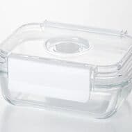 Nitori "Heat-resistant glass storage container that can be vacuumed" microwave and oven-safe! For food storage and food prep.