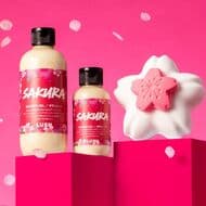 LUSH "Sakura Collection" Seasonal Limited Edition! Shower gels and bath bombs