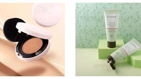 New petit-price cosmetics] Sezanne "Chiffon Fit Cushion Foundation" and "Natural Balancing Cream