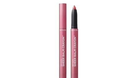 Revlon Sheer Balm Crayon" goes on sale on April 11! Six colors to match Japanese skin