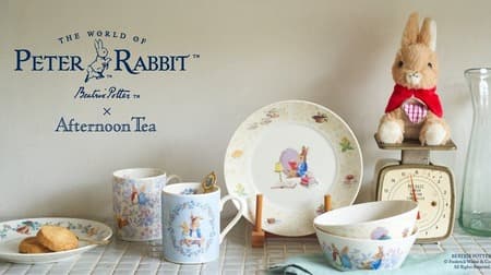 The second collaboration between Afternoon Tea LIVING and Peter Rabbit, new dining items will go on sale on April 24!