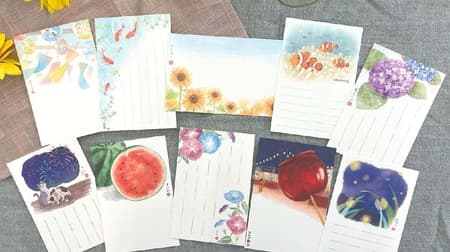 The long-awaited "Pictured Postcards 2024 Summer Pattern" sent by the Post Office Product Service will go on sale on May 7! The design evokes the charm of summer!