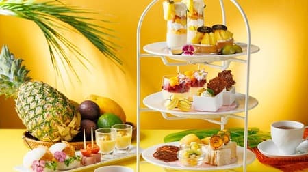 Tokyo Dome Hotel will begin offering a summer-only "Summer Fruit Afternoon Tea" from June 1 to September 2, while enjoying a spectacular view 150 meters above the ground.