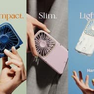 FLE Smart Handy Fan" from Francfranc is back in stock in all colors! - Lightweight, thin, easy to carry, and can be used continuously for up to 10 hours (new visual release)