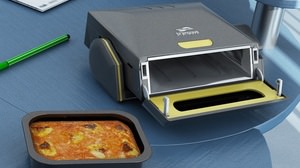 Desktop microwave oven "brain wave" with a USB terminal