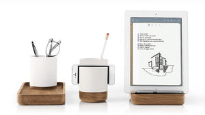 Fancy desktop storage goods from Evernote--looks good to put at home