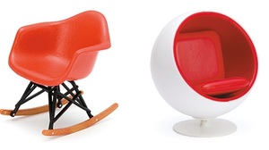 これなら手が届く？イームズなどの名作椅子をミニチュアにした「Design Interior Collection」