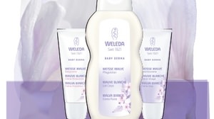 From Weleda to the delicate skin of babies "Mild Baby Series" with white mallow