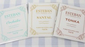 The 30th anniversary commemorative product of Esteban is "Business card incense" from France, with a Japanese taste and a casual scent.