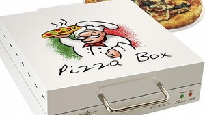 Home delivery pizza box-like oven "Pizza Box Oven"
