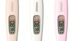 Easy to continue on a busy morning! From OMRON, a women's thermometer that can measure temperature in 10 seconds