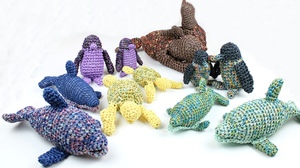 Let's make a cute animal parent and child amigurumi! Knitting meter, kit devised by Miho Yatami