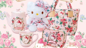Recommended for Mother's Day! Hello Kitty x "Laura Ashley" "Adult Kawaii" Limited Collection