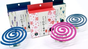 Repel mosquitoes with an elegant floral scent! Fashionable summer preparation with "aroma mosquito coil"