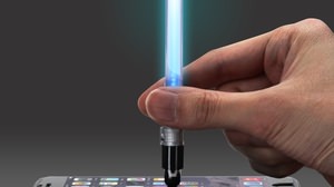 Manipulate your smartphone with force! Lightsaber type touch pen