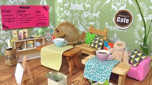 Let's give a healing cafe time to your precious stuffed animal