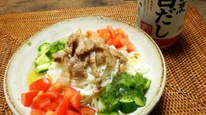[Enuchi Kitchen] Summer recipe made with one "white dashi", hospitality with a cool face even for sudden visitors