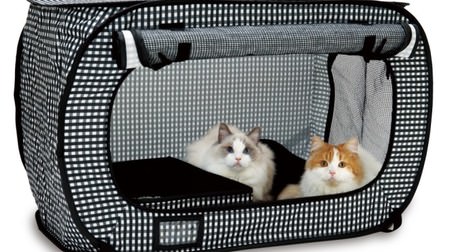 ネコのための防災グッズ ― 持ち運びに便利な「猫壱 ポータブル ケージ」