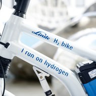 水素で走る自転車「Linde H2」ー災害時の緊急用電源にも